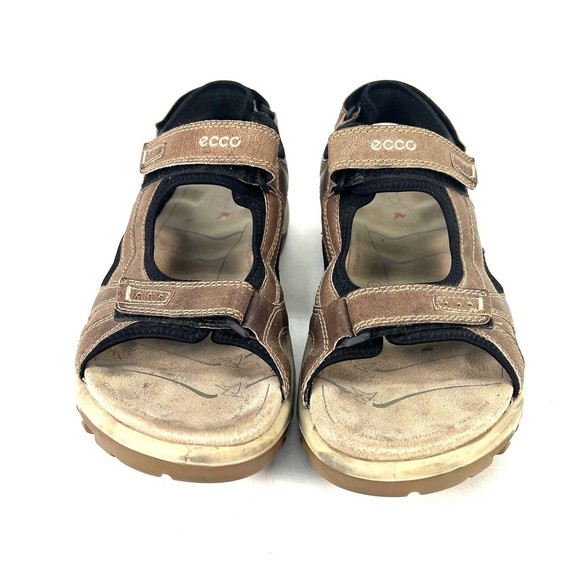 Ecco Yucatan Men\'s Size 47 13-13.5 Brown Leather Strappy Hiking Outdoor Sandals main image 8